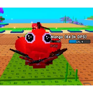RUBY MANGO 84.3K DPS ( LVL4 )