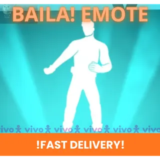 ⚡[FAST DELIVERY] - BAILA! VINI JR FORTNITE VIVO EMOTE - [GLOBAL]
