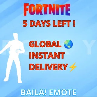 ⚡[REAL INSTANT DELIVERY] - BAILA! VINI JR FORTNITE VIVO EMOTE - [GLOBAL]