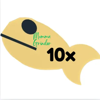 10x GOLDEN GOLDFISH