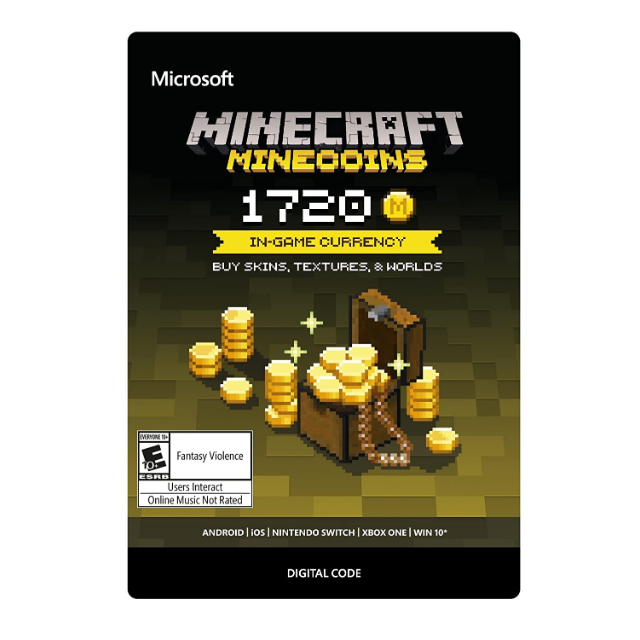 1720 Coins de Minecraft Other Gift Cards Gameflip