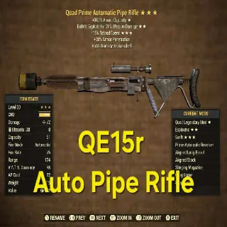 QE15r Auto Pipe Rifle