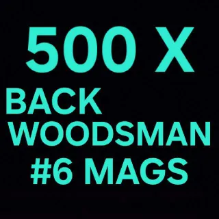500 x BACKWOODSMAN 6