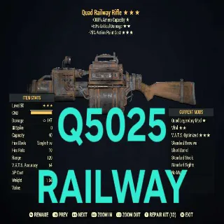 Q5025 RAILWAY RIFLE