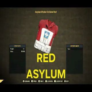 RED ASYLUM UNIFORM