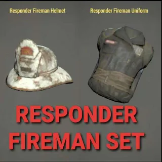 RESPONDERS FIREMAN SET