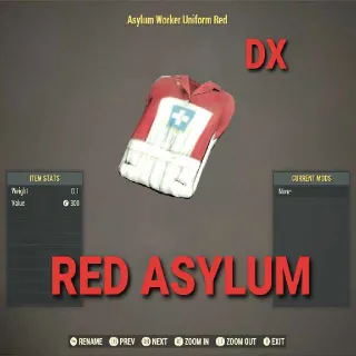 RED ASYLUM DRESS