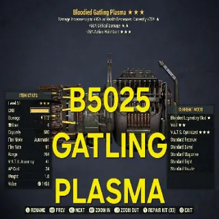 B5025 GATLING PLASMA