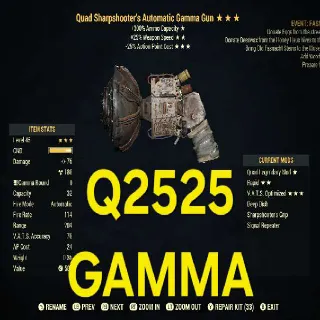 Q2525 GAMMA GUN