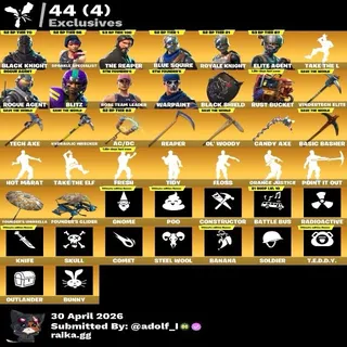 Fortnite account 79 skins | OG STW | Black Knight | Sparkle Specialist | The Reaper | Blue Squire | Royale Knight