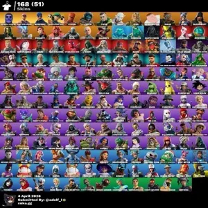 Fortnite account 168 skins | OG STW | Og Skull Trooper | Championship Aura | Hybrid | Zenith | Twyn | Snap