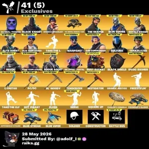 Fortnite account 105 skins | OG STW | Og Skull Trooper | Black Knight | Sparkle Specialist | The Reaper