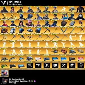 Fortnite og account 466 skins | OG STW | Renegade Raider | Aerial Assault Trooper | Black Knight | Sparkle Specialist