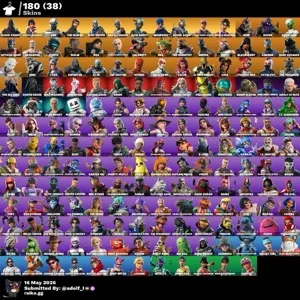 Fortnite account 180 skins | OG STW | Black Knight | Sparkle Specialist | Eon | The Reaper
