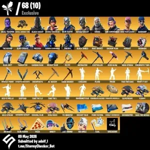 Fortnite account 84 Skins | OG STW | OG Skull Trooper | Black Knight | Sparkle Specialist | Blue Squire | Royale Knight