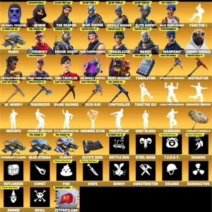 Fortnite og account 142 Skins | OG STW | OG Skull Trooper | IKONIK | Blue Squire | Royale Knight | Havoc | Sub Commander