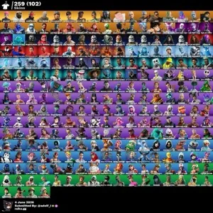 Fortnite account 259 skins | Wildcat | Shady Doggo | Game Knight | The Mummy | Polo Prodigy | Unchained Ramirez