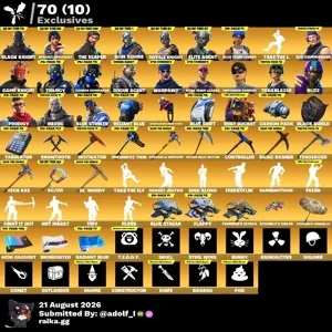 Fortnite og account 144 skins | OG STW | Black Knight | Sparkle Specialist | The Reaper | Blue Squire | Royale Knight