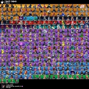 Fortnite og account 347 skins | IKONIK | Omega (stage 5) | Master Chief (Matte Black) | Gold Midas | Trailblazer
