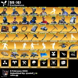 Fortnite account 109 skins | OG STW | The Reaper | Blue Squire | Royale Knight | Elite Agent | Blue Team Leader