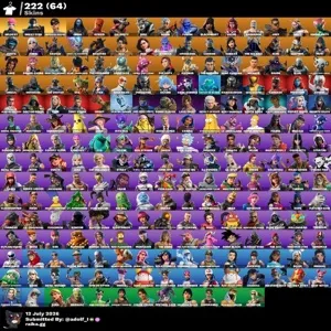 Fortnite og account 222 skins | Wildcat | Snake Eyes | Unchained Ramirez | Omen | Hybrid | Calamity | Dire | Ronin
