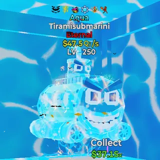 Tiramisubmarini - Aqua - Level 250