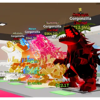 Gorgonzilla - Summer - Neon - Heaven - Darkness