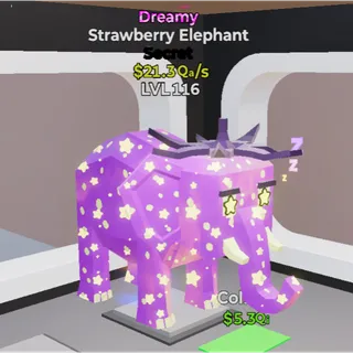 Strawberry Elephant - Dreamy