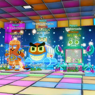Neon Bundle - All Level 250