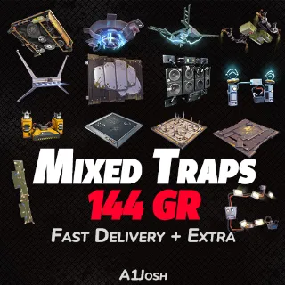 100k+ Mixed 144 Traps