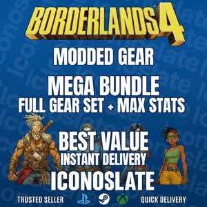 Borderlands 4 | +20 BEST MODDED GEAR BUNDLE | FULL GEARSETS | XBOX, PS5, PC 