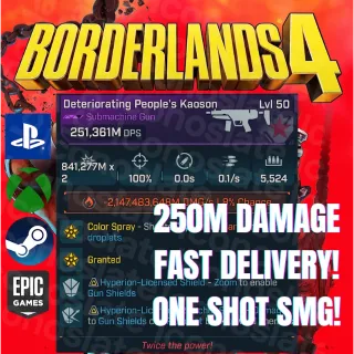 Instant Level Up 1-50 | Borderlands 4