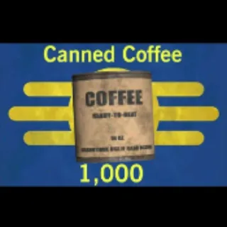 1k canned coffee