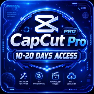 CapCut Pro Premium 10-20 Days | Full Access | Fast Delivery