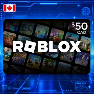 Roblox $50 Gift Card Canada – Instant Delivery