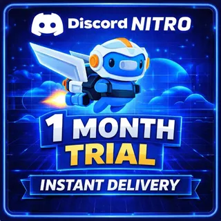 Discord Nitro 1 Month Trial Code – Instant Delivery – New Users Only 