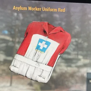 red asylum uniform