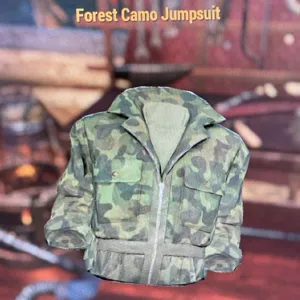 forest camo jumpsuit