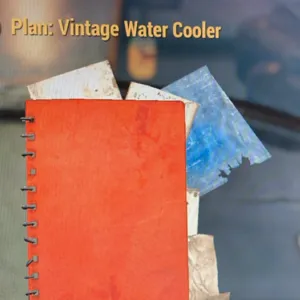 Vintage water cooler