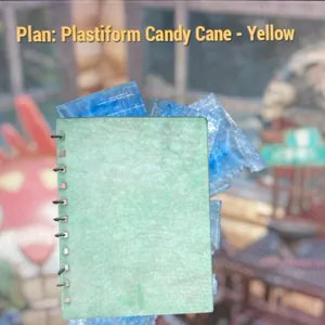 plastiform candycane yel