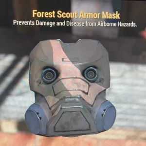 Forest scout armor mask