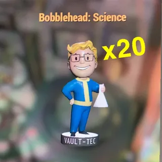Science bobblehead x20