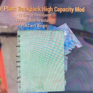 high capacity backpack.