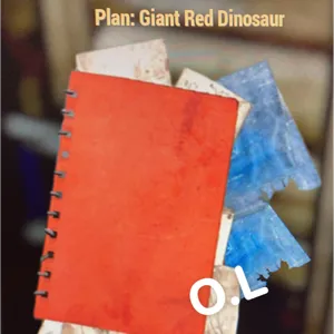 giant red Dino plan