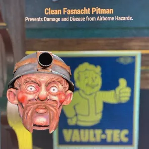 Clean pitman mask