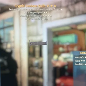 bladeless jawbone knife