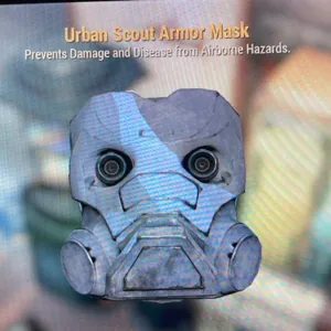 Urban scout armor mask