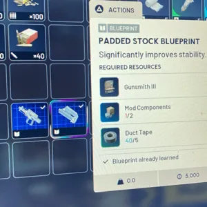 bobcat & padded stock