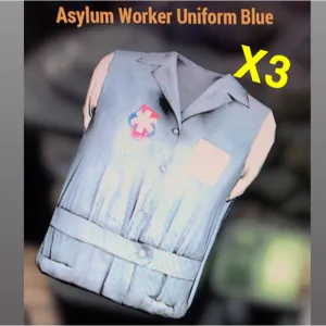 blue asylum dress x3