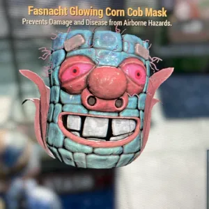 Glowing Corn Cob mask
